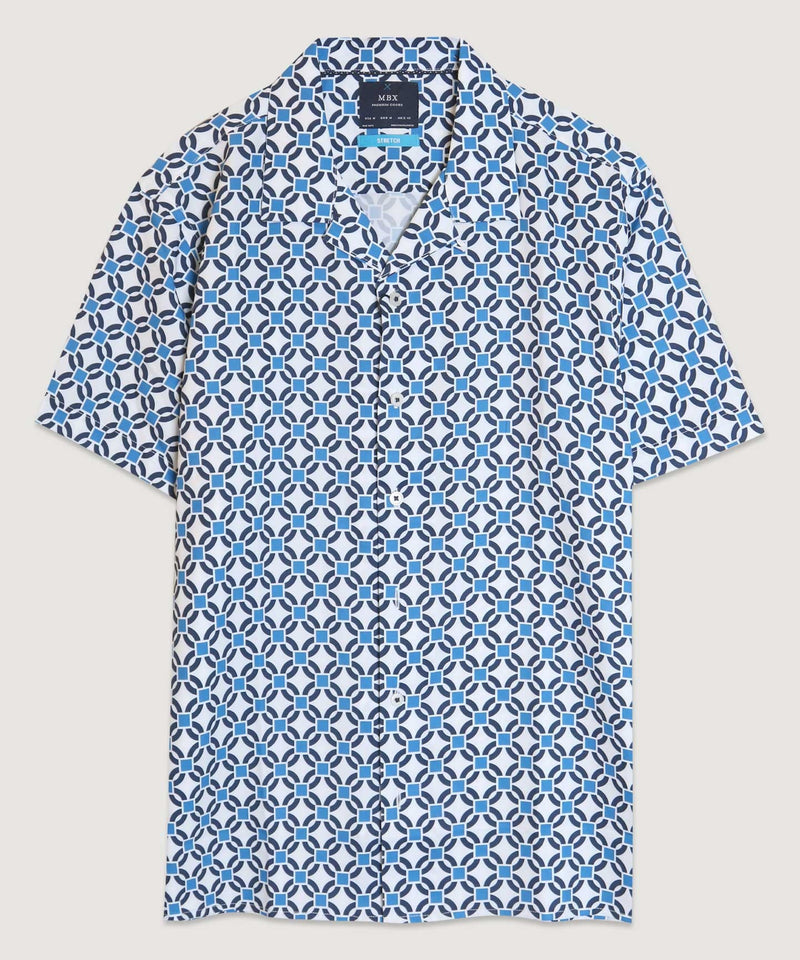 Rex Big Geo Stretch Camp Shirt