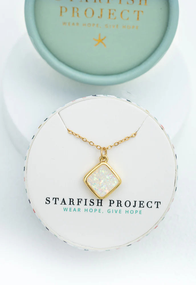 Clare Opal Necklace by Starfish Project