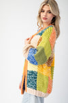 Polly Color Block Knit Cardigan