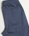 Clyde Stretch Twill Drawstring Shorts in Bering Sea Blue