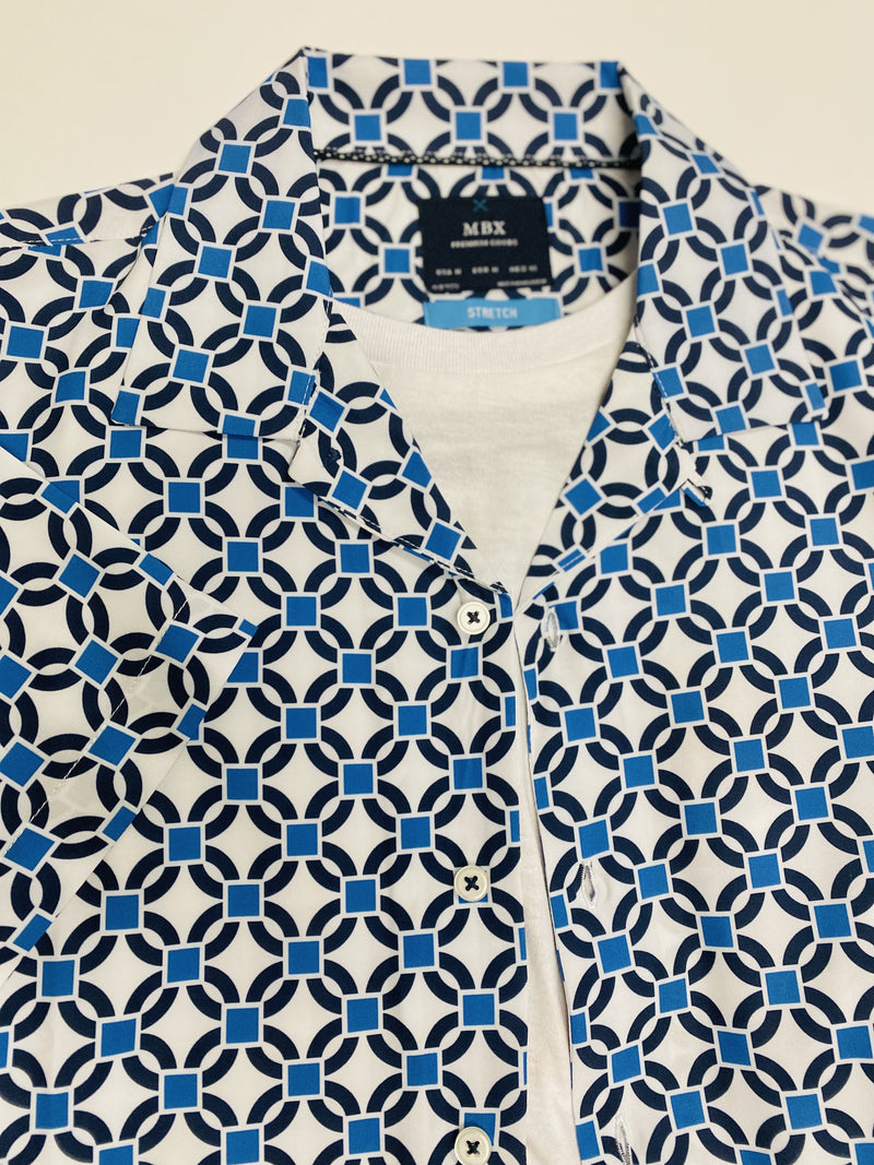 Rex Big Geo Stretch Camp Shirt