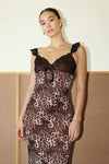 Bailey Leopard and Lace Dress