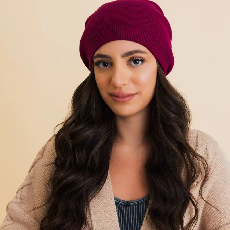 Slouch Beanie in Multiple Color Choices