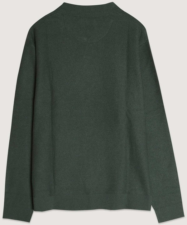 Modern Johnny Sweater in Green