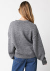 Casey Tie Front Cardigan Sweater by Olivaceous