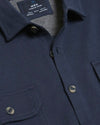 Austin Coat Front Shirt in Orion Blue