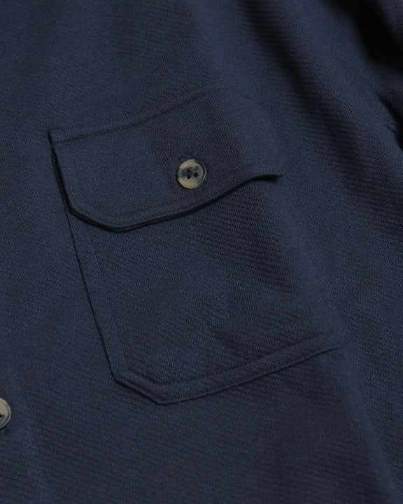 Austin Coat Front Shirt in Orion Blue