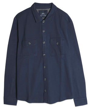 Austin Coat Front Shirt in Orion Blue