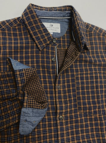 Chad Long Sleeve Cotton Blend Button Down