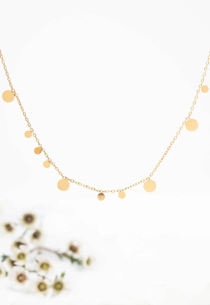 Confetti Gold Necklace by Starfish Project