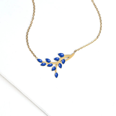 Gold Layered Lariat Necklace