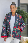 Evelyn Floral Quilted Jacket