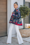 Evelyn Floral Quilted Jacket