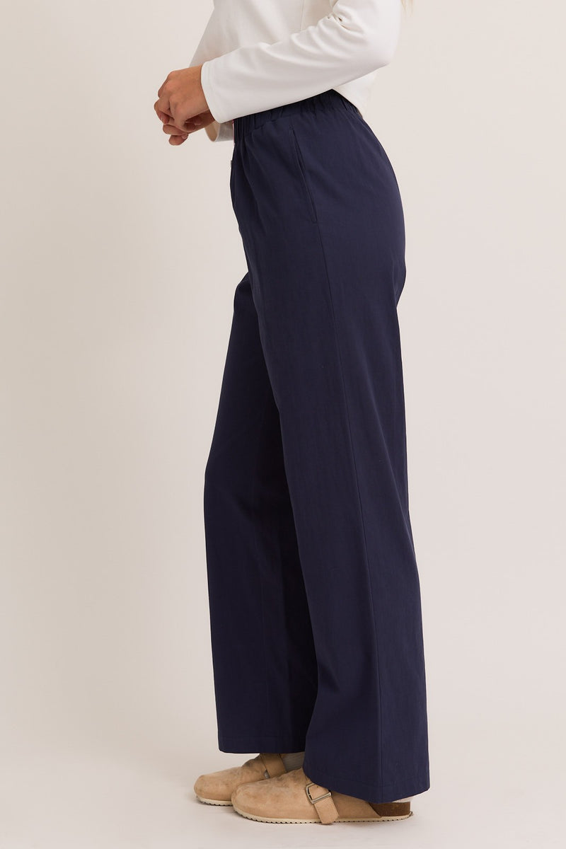 Blake Mid Waisted Wide Leg Lounge Pant