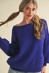 Maisie Tie Back Dress in Midnight Blue by By Together