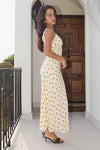 Breann Dainty Floral Yellow Dress by Bailey Rose