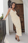 Breann Dainty Floral Yellow Dress by Bailey Rose
