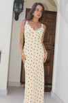 Breann Dainty Floral Yellow Dress by Bailey Rose