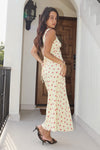 Breann Dainty Floral Yellow Dress by Bailey Rose