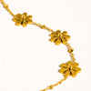 Tiny Strawberry Pendant Necklace in Gold