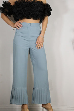 Glenda Pleated Bottom Pants