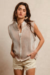 Molli Button Down Plaid and Fleece Shacket