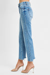 Kai High Rise Crop Straight Pant by Risen Jeans