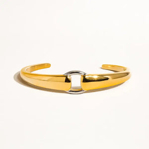Freddy 18K Non-Tarnish Modern Hoop Bangle