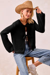 Edith Plaid Contrast Fleece Jacket