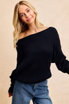 Salli Scallop Edge Button Down Sweater Vest in Dark Brown by Le Lis
