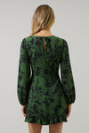 Tindrie Floral Ruffle Flounce Mini Dress by Sugarlips