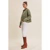 Meg Timeless With A Twist Mineral Washed Cotton Twill Jacket
