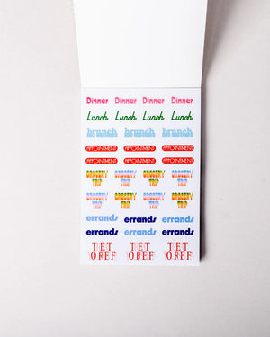 Planner Sticker Book by Ban-Do