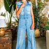 Leigha Denim Jumpsuit by BucketList