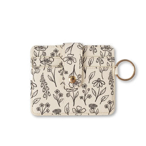 Pressed Floral Card Wallet by Elysse Breanne Design