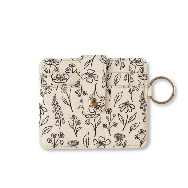 Pressed Floral Card Wallet by Elysse Breanne Design