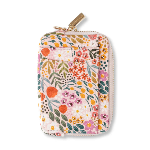 Pressed Floral Zip Wallet by Elysse Breanne Design