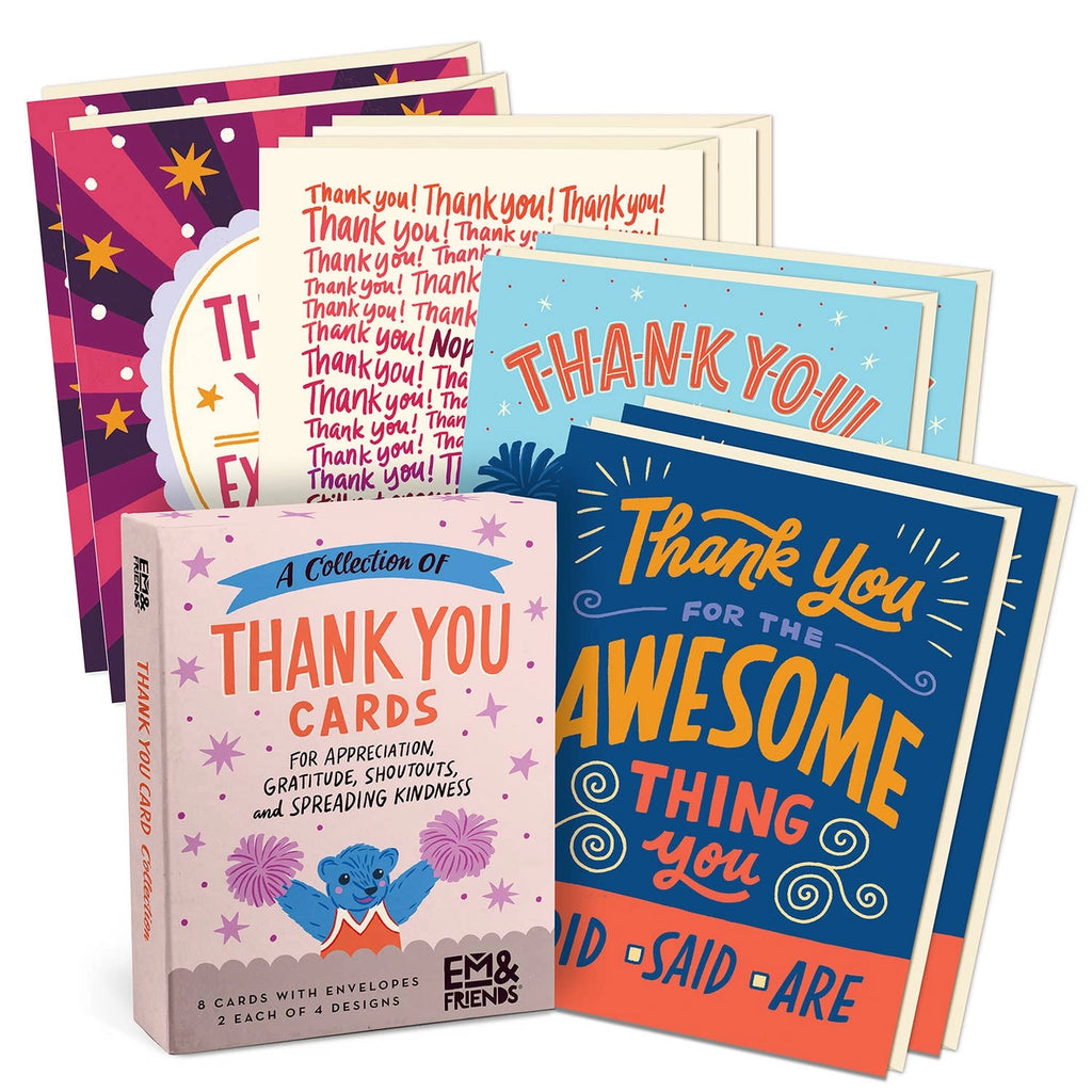 Thank You Cards Box of 8