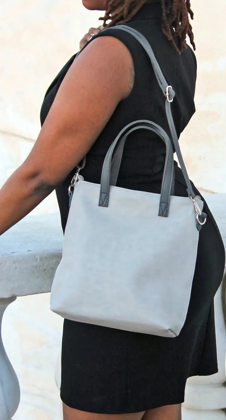 Morgan Satchel in Gray