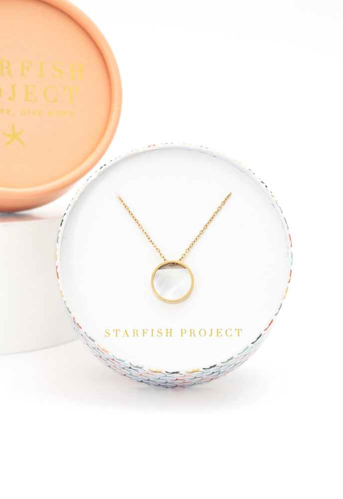 Iris Mother-of-Pearl Necklace by Starfish Project