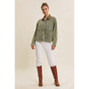 Meg Timeless With A Twist Mineral Washed Cotton Twill Jacket