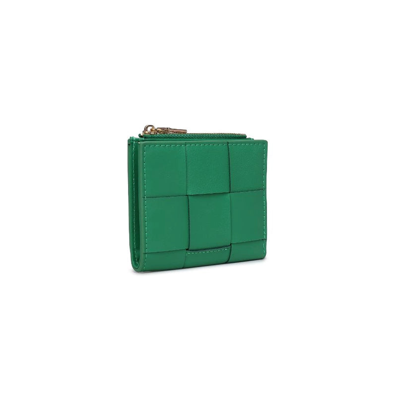 Amelia Woven Card Holder in Kelly Green by Urban Expressions