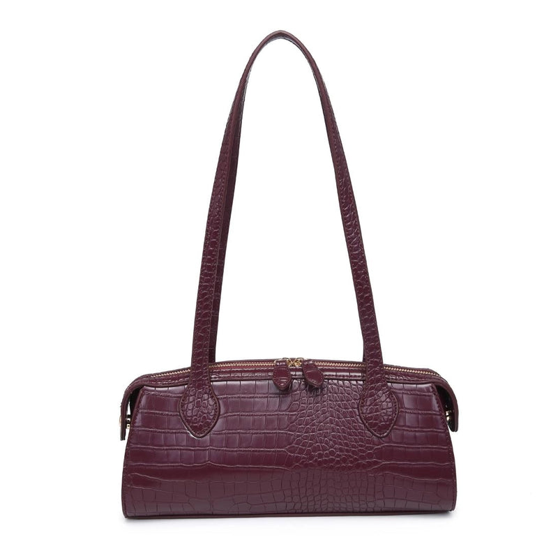 Nessa Shoulder Bag in Wine by Urban Expressions