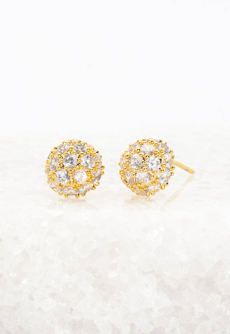 Lustre Bloom Studs in Gold by Starfish Project