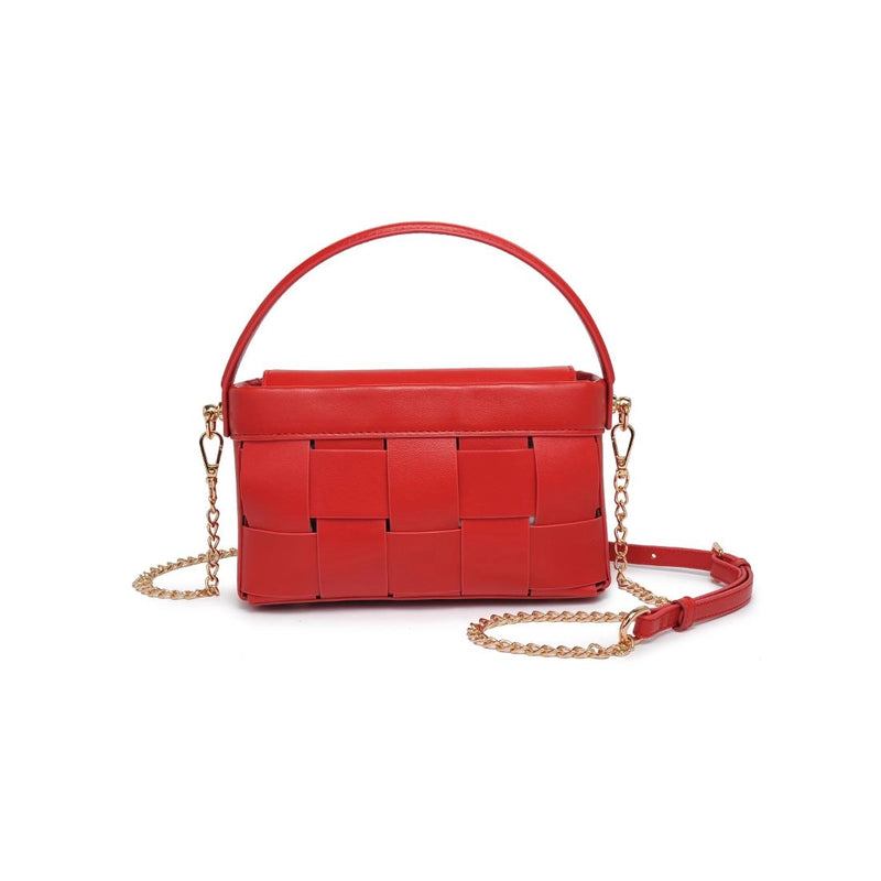 Aurora Woven Crossbody in Red by Urban Expressions