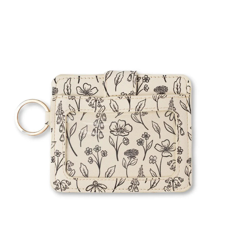 Pressed Floral Card Wallet by Elysse Breanne Design