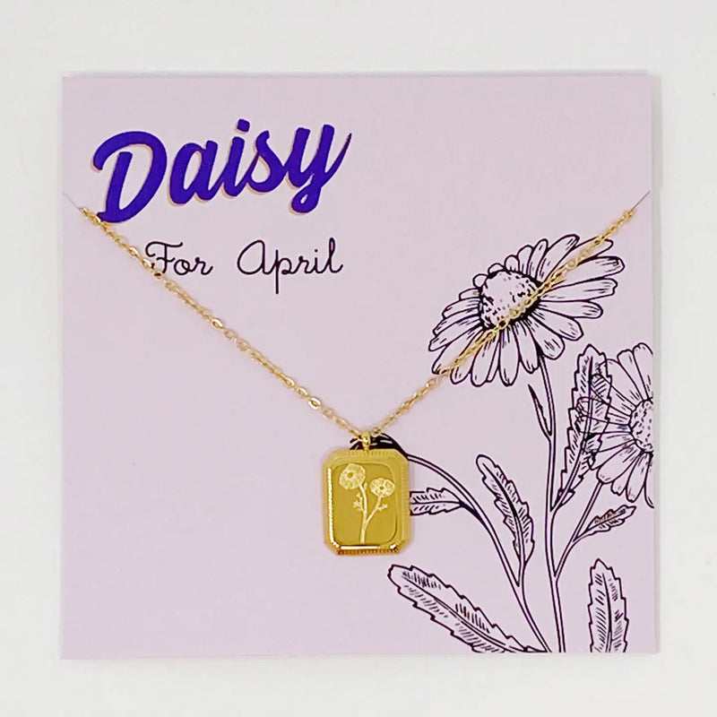 Blooming Floral Birth Month Necklaces