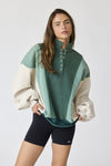 Tilley Long Sleeve Boat Neck Boxy Sweater Top