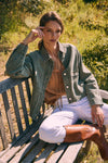 Meg Timeless With A Twist Mineral Washed Cotton Twill Jacket