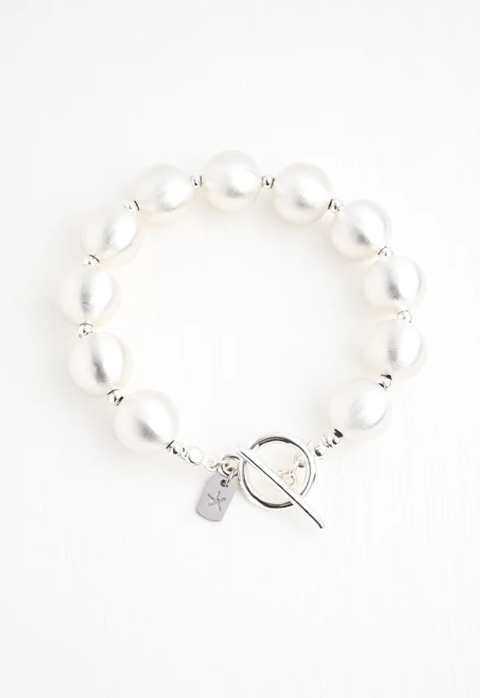 En Vogue Ball Bracelet in Silver by Starfish Project